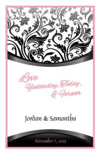 Wedding Program Cover Template 10 - Version 5
